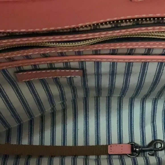 Dooney & Bourke Pink Tote Bag - Picture 7 of 16